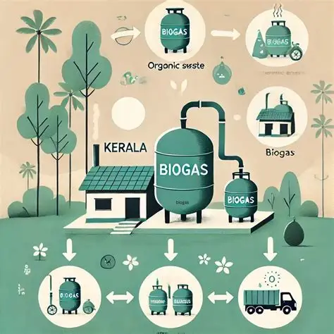 Biogas plant at Keralam Goshala